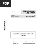 I.sg - ED.014 Señalización de Instalaciones Zonas de Trabajo Rev.00