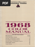 1968 Domestic Color