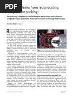 Eliminate Leaks From Reciprocating Compressor Packings