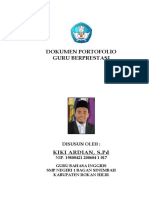 Contoh Portofolio Guru Berprestasi PDF