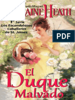 Lorraine Heath - Escandalosos Caballeros ST - James 01-El Duque Malvado PDF