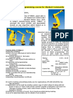 Fanuc Robot Programming Course For Students - 140926