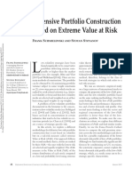 Defensive Portfolio Construction Based On Extreme VaR SCHIMIELEWSKI and STOYANOV