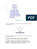 Acústica - Conceitos de Produção, Transmissão e Qualidade Do Som e Fenômenos Sonoros