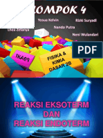 4 Reaksi Eksoterm Endoterm