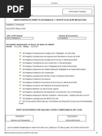 Negativa Anses