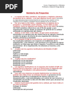 Balotario de Preguntas Guia de Gestión Por Procesos