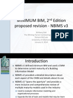 MINIMUM BIM, 2nd Edition Proposed Revision - NBIMS v3