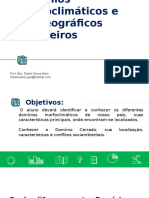 Aula-1: Domínios Morfoclimáticos e Fitogeográficos Brasileiros