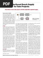A Tube-Based Bench Supply For Tube Projects