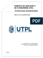 Informe de Petrologia Dedimetaria Lamina Delgada