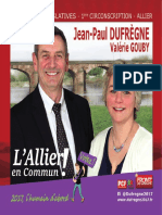 Jean-Paul Dufrègne & Valérie Gouby: L'allier en Commun