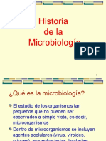 Historia de La Microbiologia