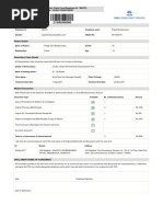 Domiciliary Claim Form (Employee Id: 382470) Claim No: D2405170382470E001