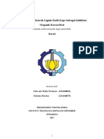 Makalah Pemanfaatan Ekstrak Lignin Kulit Kopi Sebagai Inhibitor Organik Korosi Besi