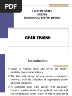 Chapter 9 Gear Trains