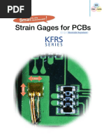 Strain Gages For PCBS: ! Small