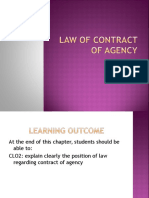 Chapter 3 Business Law of Contracts Agency Week 5 & 6