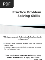 Soft Skills - Problem Solving Skills