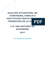 Análisis Situacional en Salud Promsa