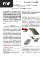 Evolution of Gi-Fi Technology For The Upcoming Generation: Savita Sangappanavar, Poornima G R, C K Narayanappa