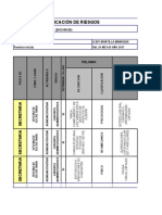 Matriz Identificación de Riesgos