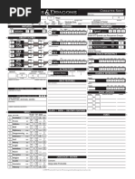 STR CON: Character Sheet