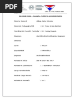 INFORME FINAL 2017 Pasantia Curricular