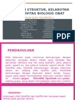 Hubungan Struktur, Kelarutan Dan Aktivitas Biologis Obat Revisi