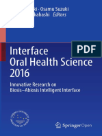 Interface Oral Health Science 2016