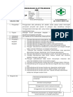 Sop Penggunaan Apd