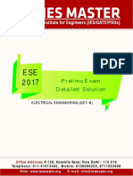 Ese 2017 Prelims Electrical Engineering Question Paper Solution