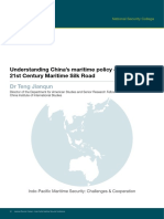 Understanding China's Maritime Policy 21st Century Maritime Silk Road - Teng Jianqun