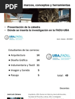 La Investigacion en La FADU-UBA