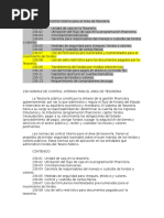 230normas de Control Interno para El Area de Tesorería