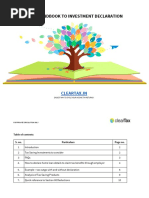 Handbook To Investment Declaration