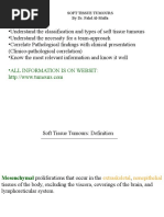 All Information Is On Websit:: Soft Tissue Tumours by Dr. Fahd Al-Mulla