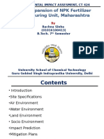 EIA For Expansion of NPK Fertilizer Manufacturing Unit, Maharashtra