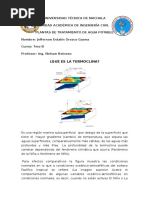 Qué Es La Termoclina