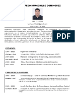 CV Gerente