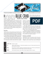 Sea Stats - Blue Crab