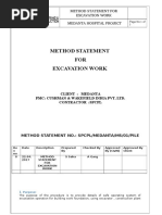 Method Statement For Excavation