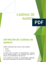 Cadenas de Markov