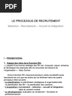 Processus de Recrutement