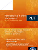 Suport Recuperarea in Afectiunile Neurologice Test 1