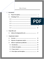 Table of Content: 10 Project Life Cycle