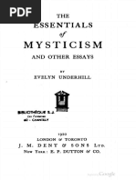 Underhill-Essentials of Mysticism 1920