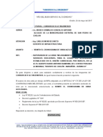 Carta de REMITIR Cronograma de Obra Acelerado