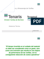 Manipuleo y Almacenaje de Varillas TENARIS - TECPETROL Ago 2009 PDF