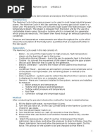 U4526113 Rankine Cycle Lab Report